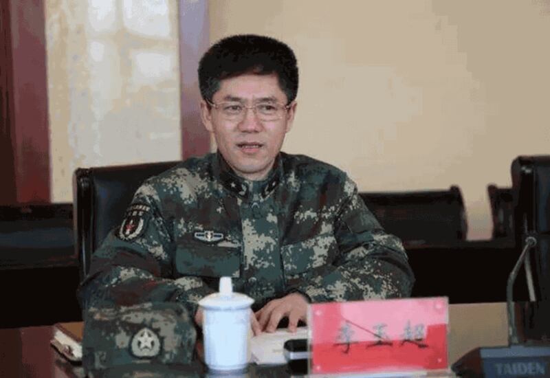 中国火箭军司令员李玉超(搜狐网截图)